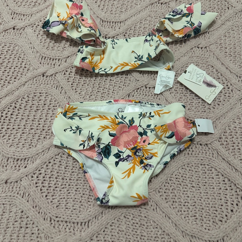 Jessica Simpson Floral Bikini Set